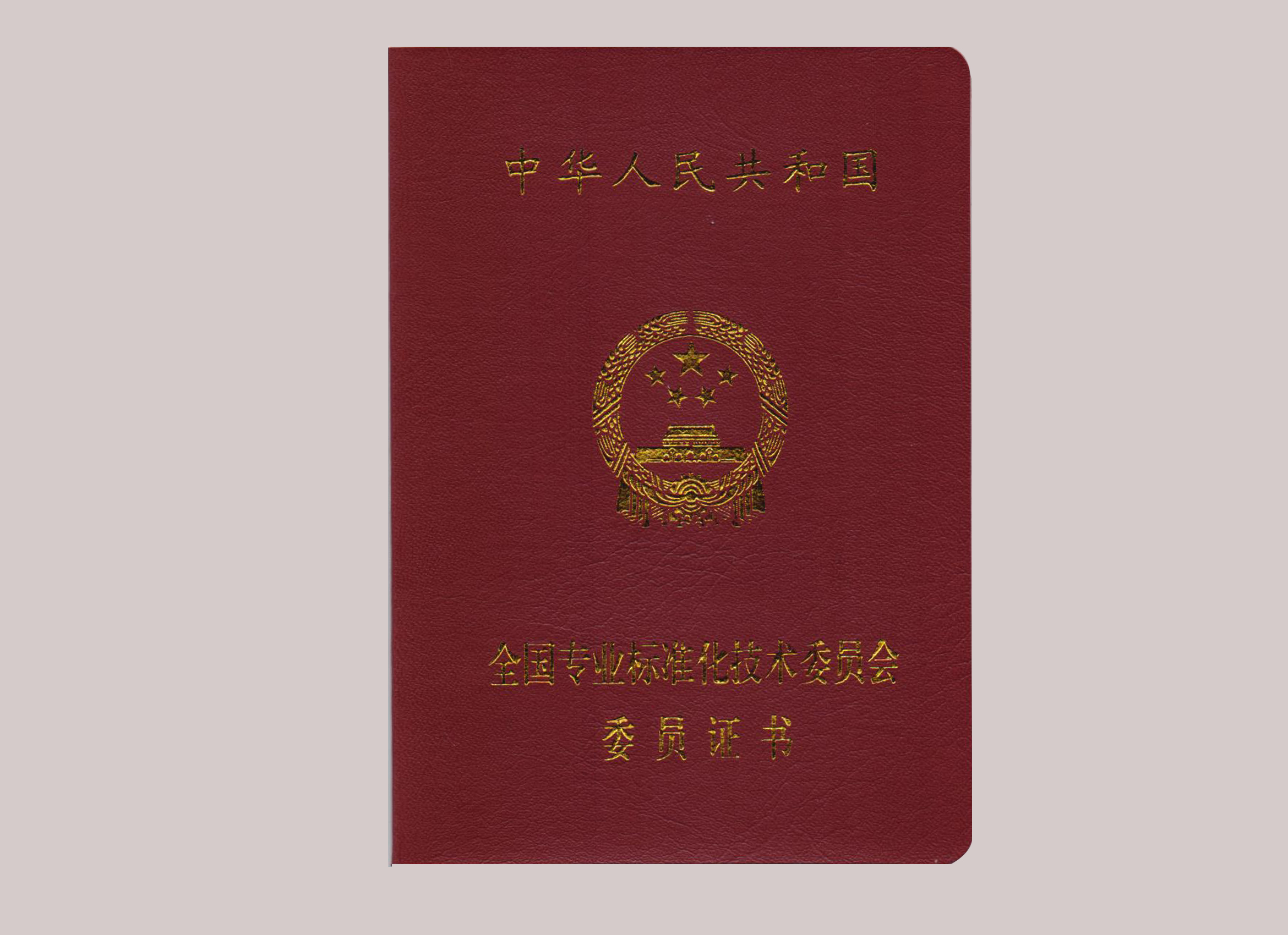 全國(guó)專業标準化技術委員會委員